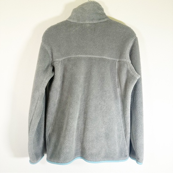 Patagonia Re-Tool Snap-T Better Fleece Pullover Sweater Grey Blue Size Medium - Picture 2 of 9